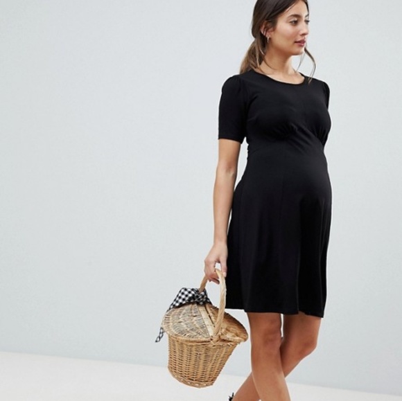 asos maternity tea dress